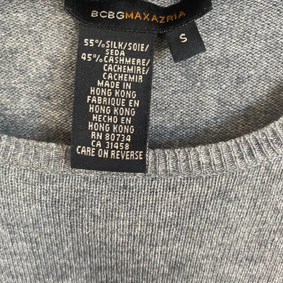 BCBG Cashmere & Silk sleeveless sweater - Picture 2 of 7